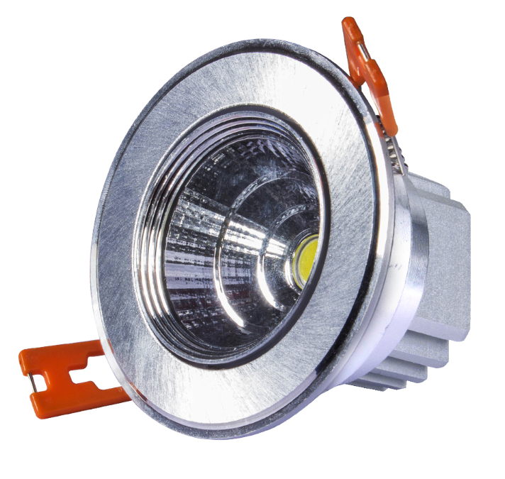 3W LED DOWN LIGHT SILVER