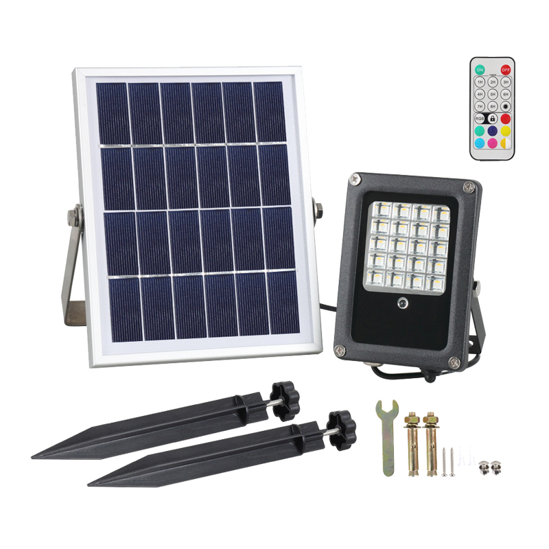 RGB Solar Flood Light