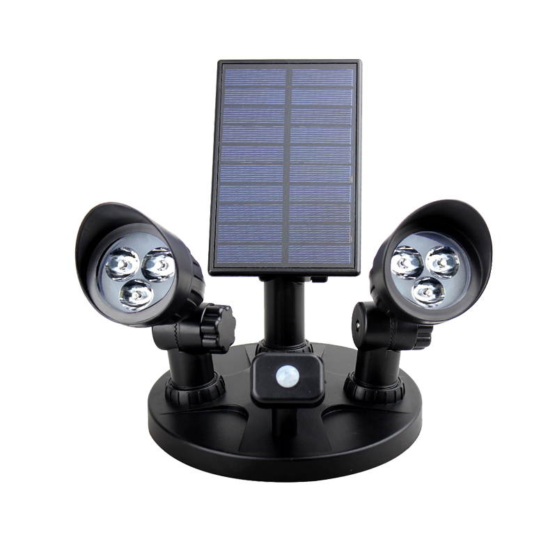 Solar Wall Light - 2heads